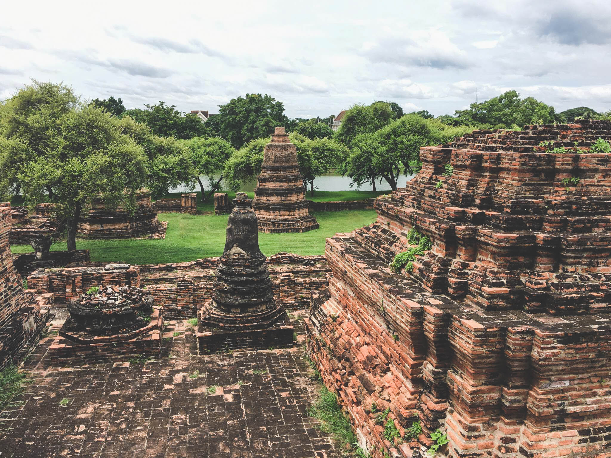 Les ruines d'Ayutthaya