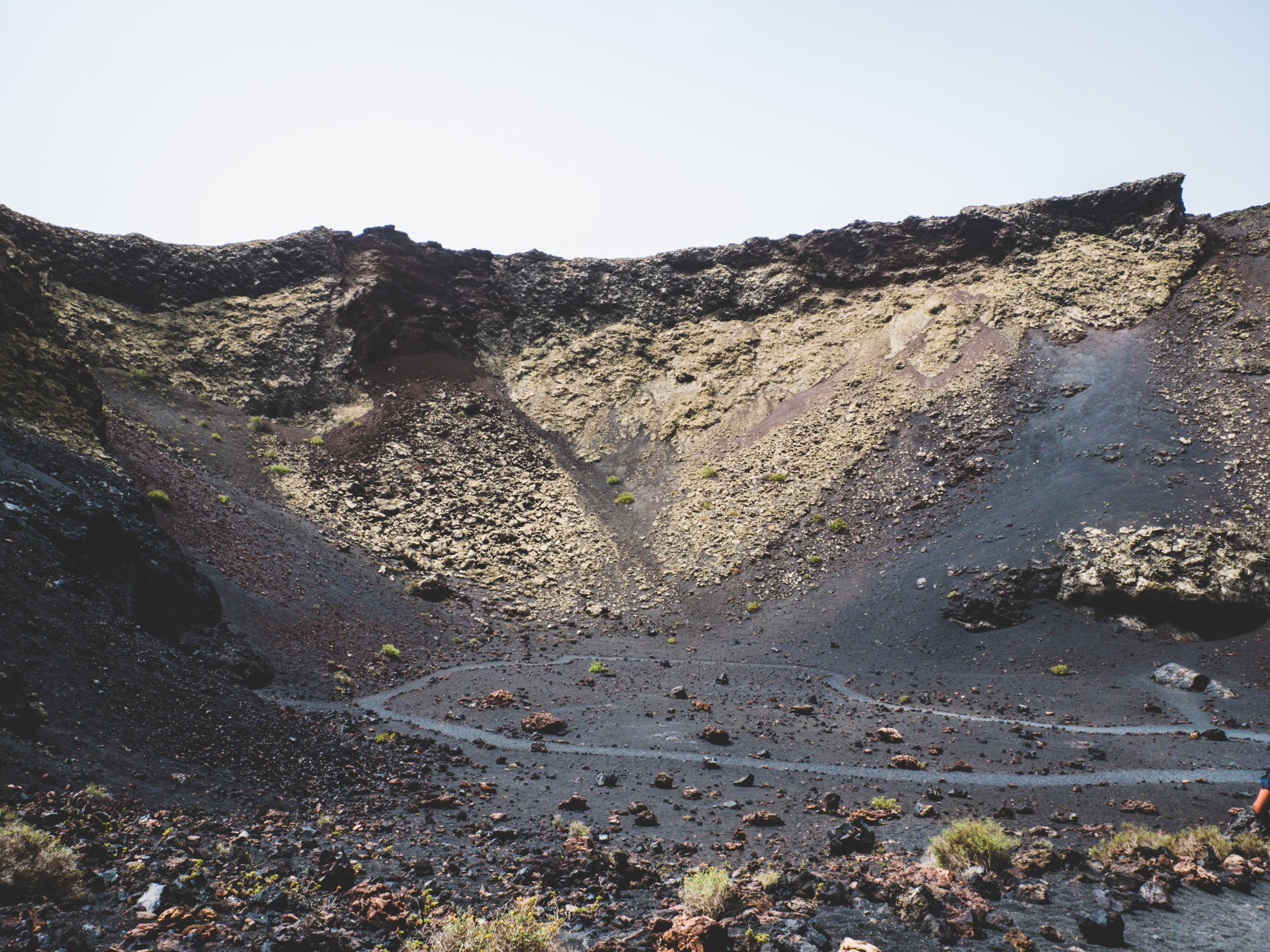 Le cratère du volcan El Cuervo est facile d'accès.