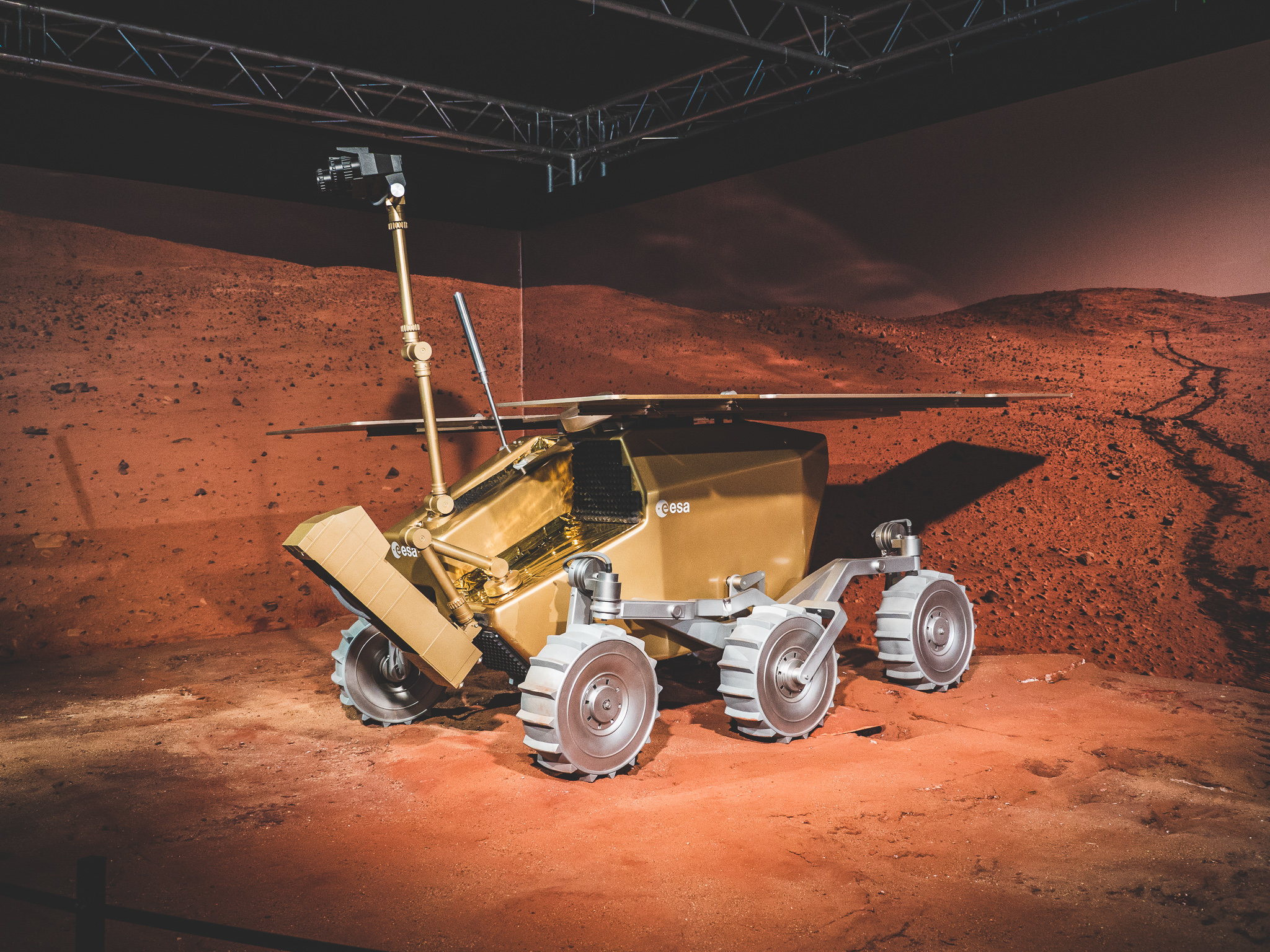 Reproduction du Rover au musée des sciences de Valencia